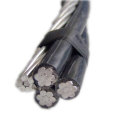 4 Core Quadruplex Service Drop Cable / Aerial Cable Lista de precios de cable 70mm